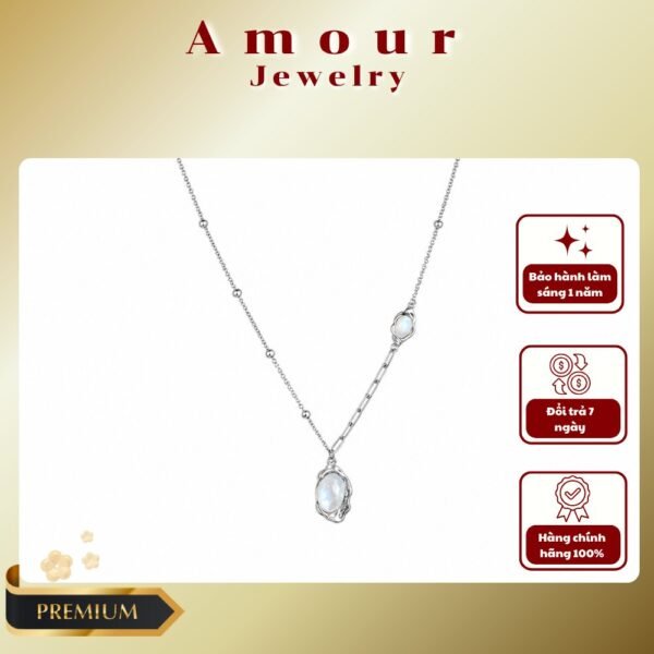 Moonlight Inlay Necklace