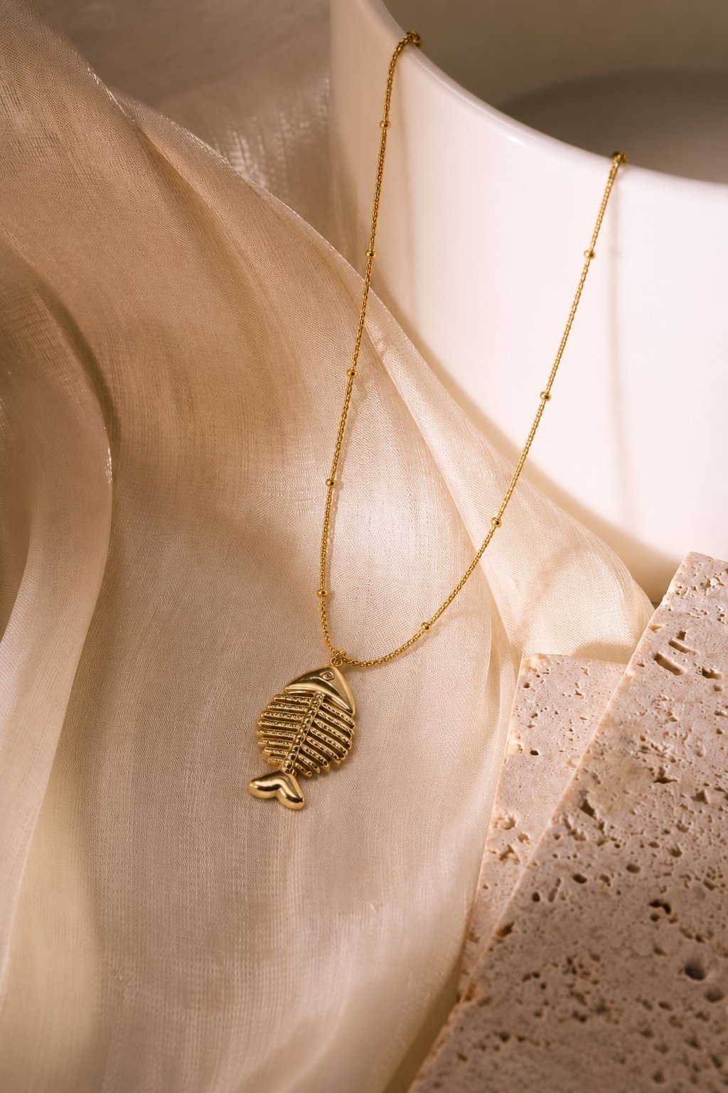 Lotus Koi Necklace - Image 6